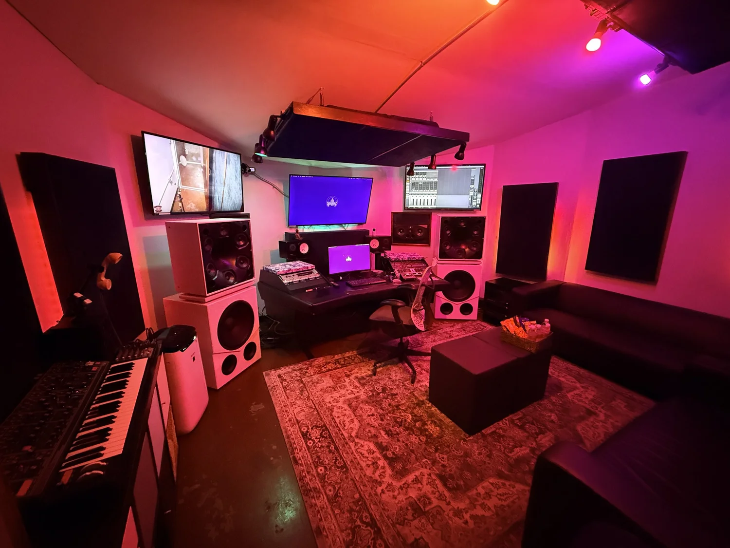 Barron Studios control room